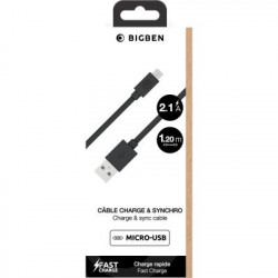 Câble USB A/micro USB 1,2m...